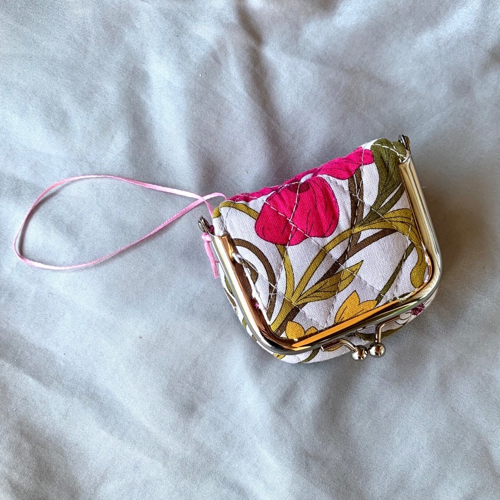 NWOT Vera Bradley “tea garden” contact case holder